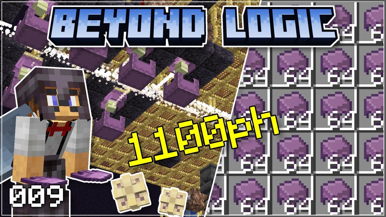 Super Charged Shulker Farm (No Portals)! - Beyond Logic 2: #9 - Minecraft 1.18 Let's Play Survival