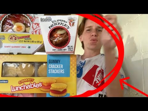 Eating realistic looking gummy‘s!!!￼