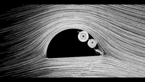 Turbulent flow over a semi-circular cylinder with active flow control