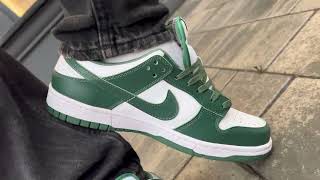 Nike sb dunk low green