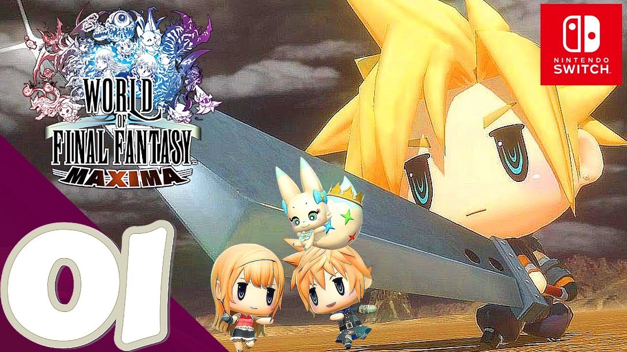 World Of Final Fantasy Maxima Switch Gameplay Walkthrough Part 1 Prologue Chapter 1 Youtube