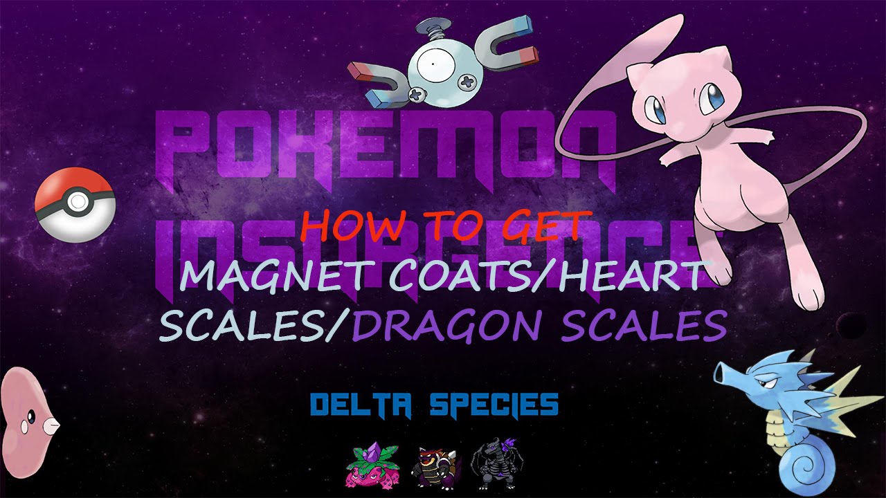 Pokemon Insurgence Tip Video: Metal Coat/Heart Scale/Dragon ... - 