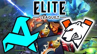 ABSOLUTELY CRAZY SERIES !! AURORA vs VIRTUS PRO - ELITE LEAGUE 2024 DOTA 2