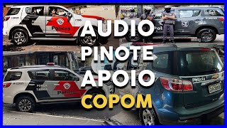 RADIO DA POLÍCIA - SOM DO COPOM DAS VIATURAS! #3 (PINOTE COPOM)