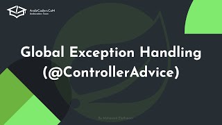 Spring Boot ( Build Complete BlogPost ) In Darija : [7] Global Exception Handling @ControllerAdvice