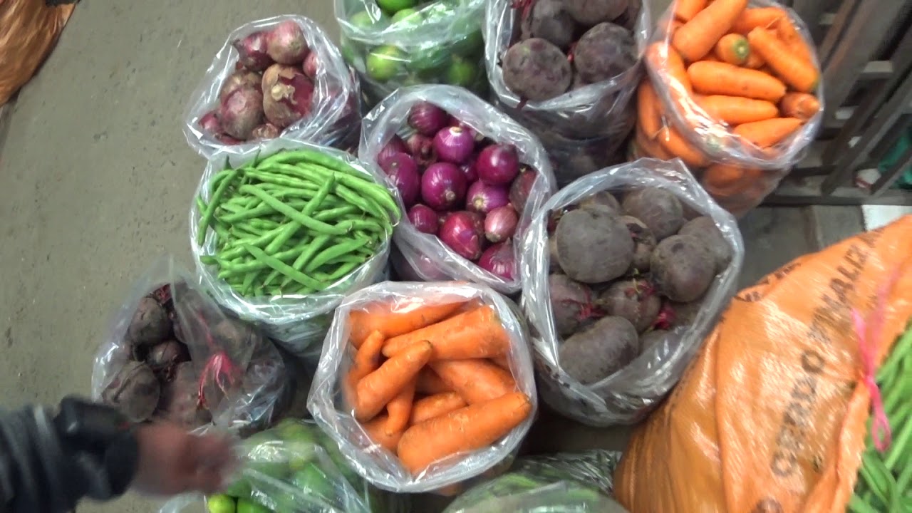 Plaza de Mercado sur en Tunja Boyaca Colombia