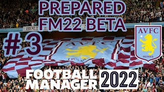 ASTON VILLA  | FM22 BETA  | Part 3 | HORRIBLE RUN | Football Manager 2022