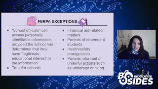 BSidesCLT 2022: Privacy for College Students - Jessie Misico