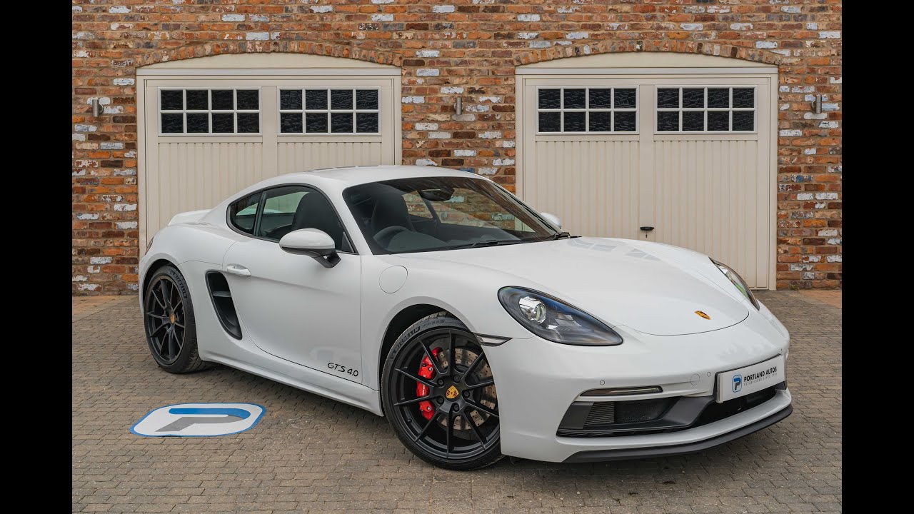 70 Porsche Cayman 4 0 Gts In White With Black Half Alcantara Interior Youtube