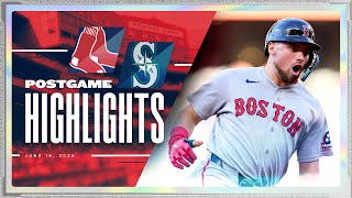RED SOX HIGHLIGHTS: Red Sox vs. Mariners - Caleb Durbin Stays Hot with Solo Home Run