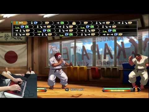 The King of Fighters XIII Trials + Tutorial of Mr. Karate -  DLC カラテ DESK KOF 13