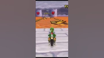 Landing 3 red shell shots in Mario Kart Wii #shorts