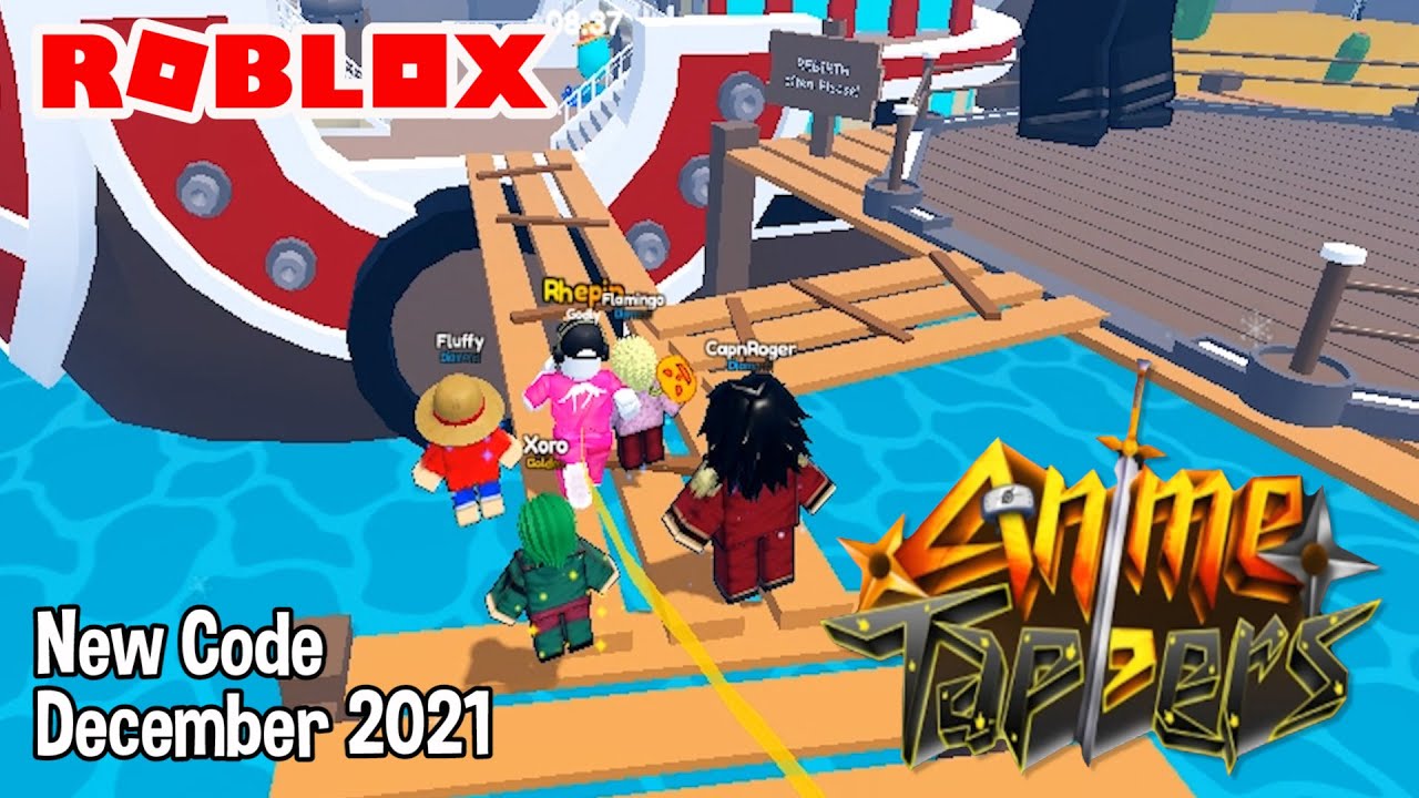 Roblox Anime Tappers New Code December 2021 YouTube 