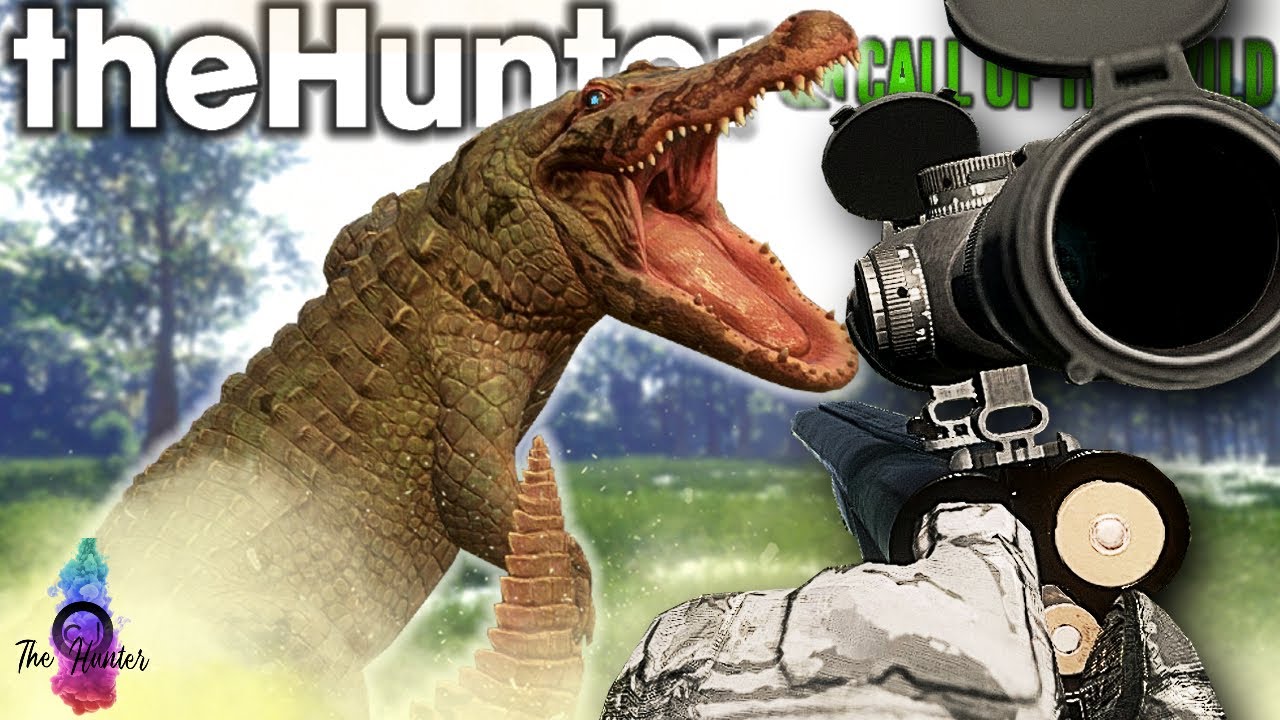 Taking Out A RARE PIEBALD GATOR With The DRILLING RIFLE. Call Of The