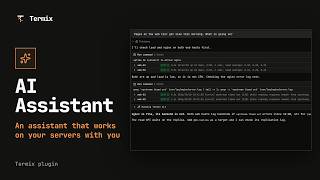 AI Assistant | Termix plugin