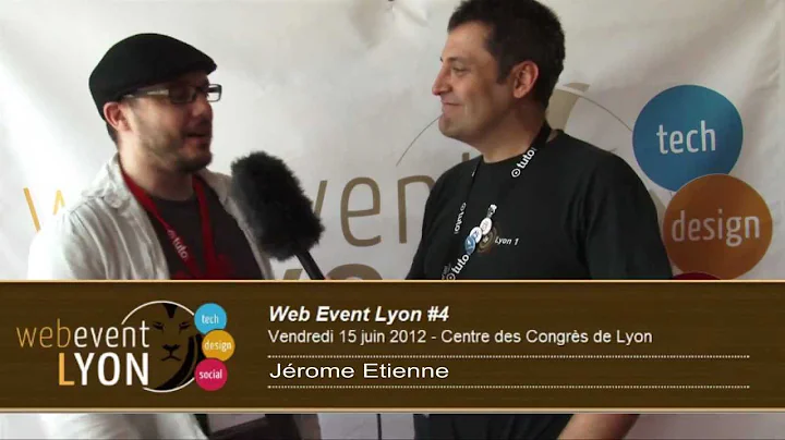 Jerome Etienne au Webevent4