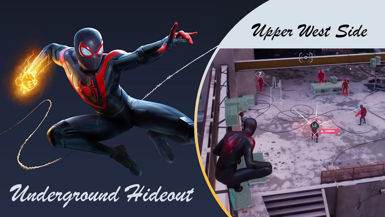 SpiderMan Miles Morales Underground Hideout Upper West Side (All Objectives Complete
