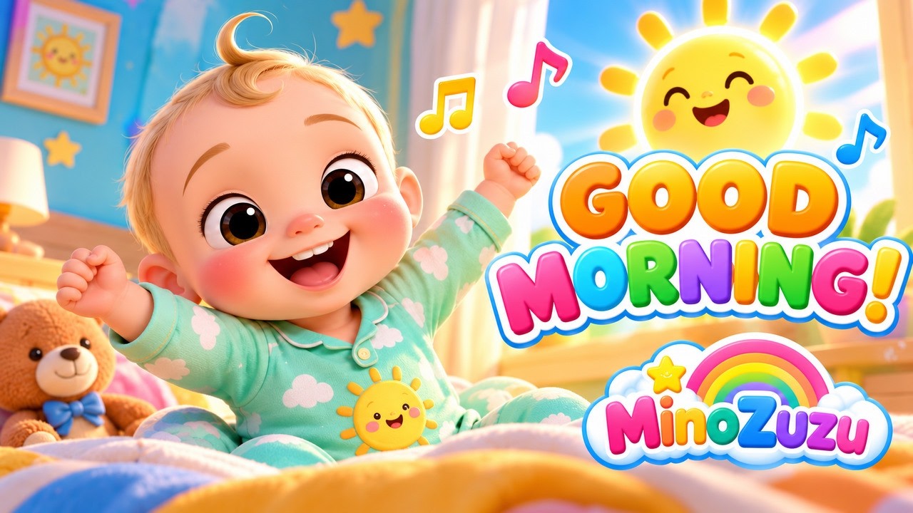 Good Morning Song for Kids ☀️ | Mino's Morning Dance | MinoZuzu - YouTube