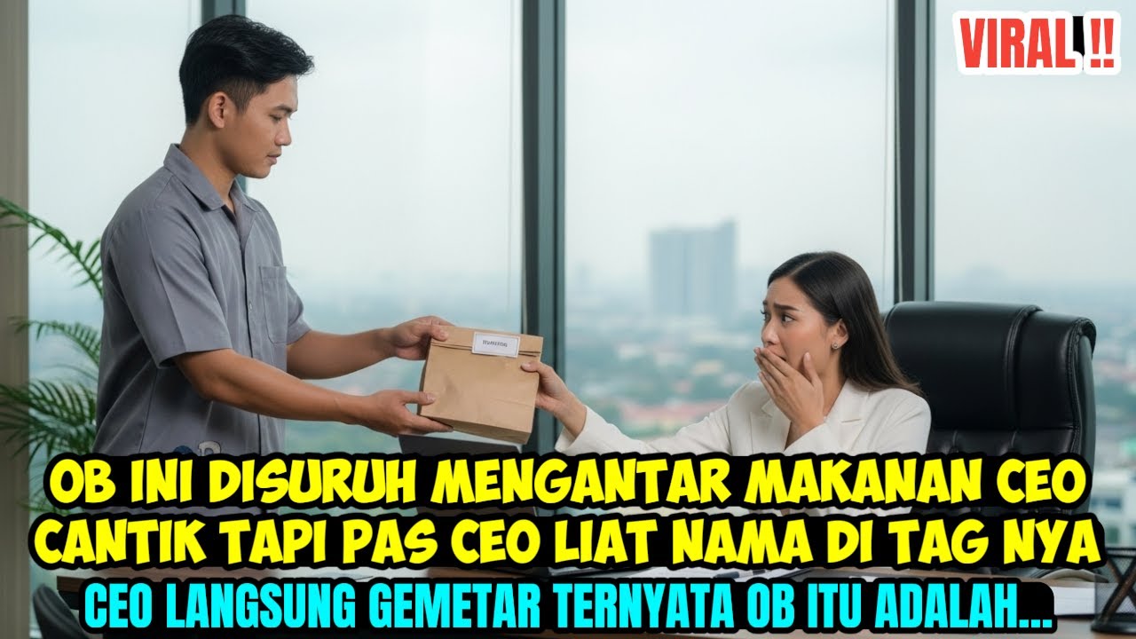 OB Disuruh Mengantar Makanan ke CEO Cantik, Tapi Saat Lihat Namanya di Tag, CEO Itu Langsung Gemetar