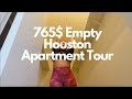 Houston Apartments under 1000 Dollars | Empty apartment Tour