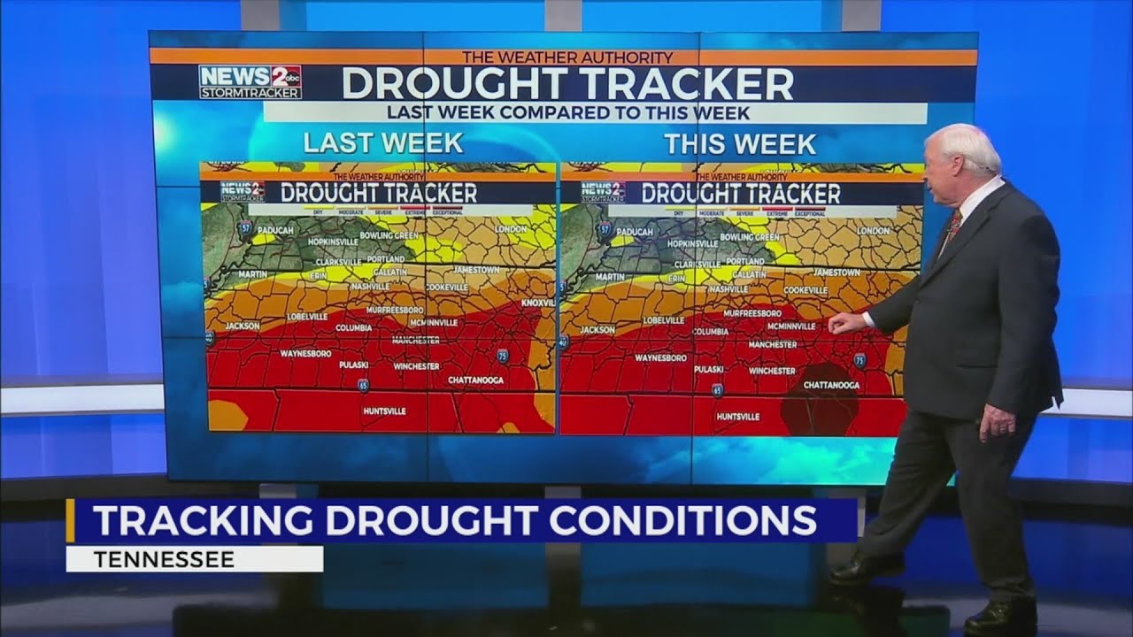 Tracking drought conditions in Tennessee - YouTube