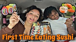 Trying Sushi For The First Time🍱‼️