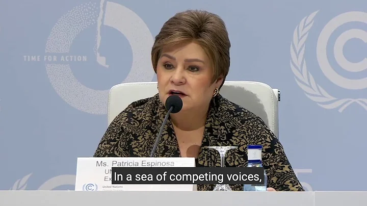 Patricia Espinosa: "Science must be our common lan...