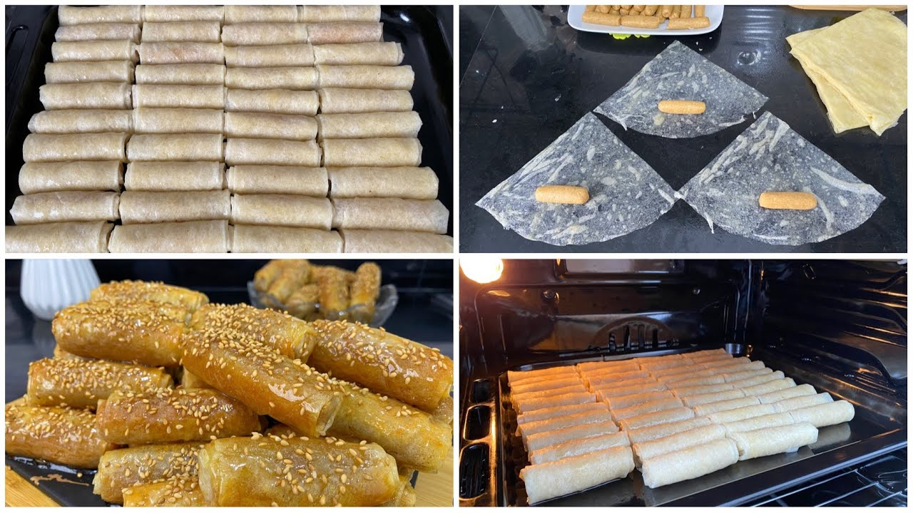 شعارنا دائما بدون قلي|مقرمشين رمضان كله بلا مجمد بنفس الطراوة|ألذ وأسهل سيكار بكاوكاو هشاش كيذوبوا