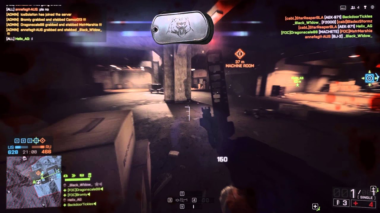 Battlefield knife compilation