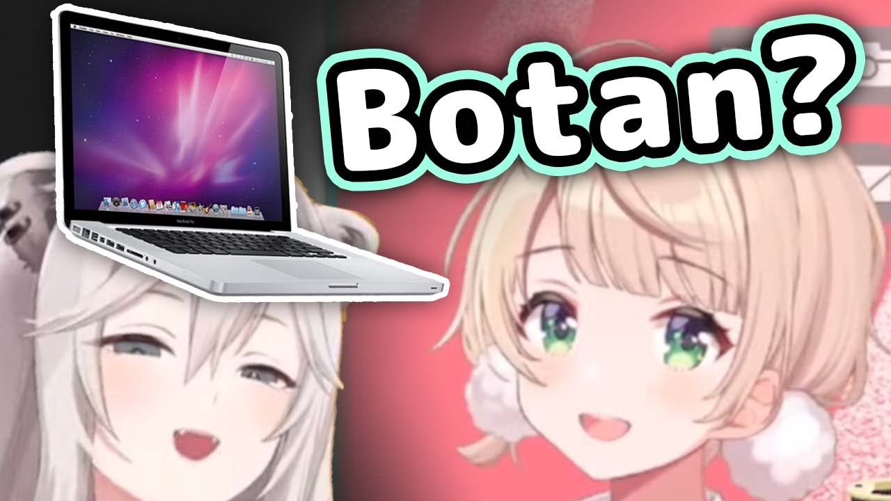 Ui-Mama Was Told To Ask Botan About PC Problems