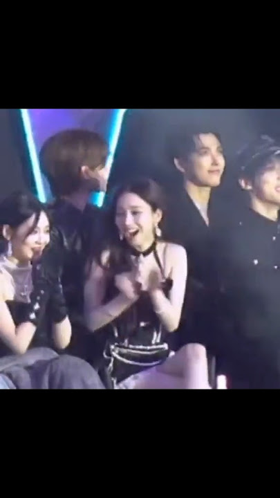 Karina's reaction when Treasure won! #KARINA #aespa #TREASURE #트레저 #kpop #shorts