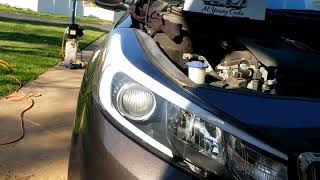 Kia Forte Low Beam Headlight Bulb Replacement H7 DIY 2017 and Other Years Too