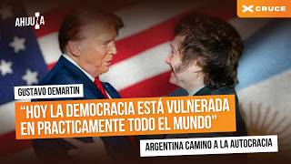 “HOY LA DEMOCRACIA ESTÁ VULNERADA EN PRACTICAMENTE TOODO EL MUNDO"