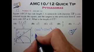 AMC10/12 Prep: Pythagoras