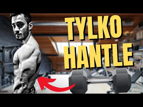 Idealny trening NA TRICEPS (3 ĆWICZENIA Z HANTLAMI)