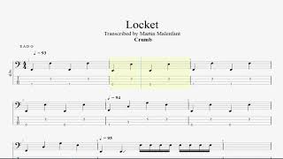 Crumb - Locket (bass tab) chords