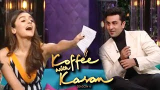 Alia Bhatt Ranbir Kapoor On Koffee With Karan Season 6?