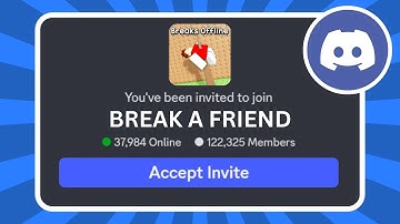 How to Join Break A Friend Discord Server