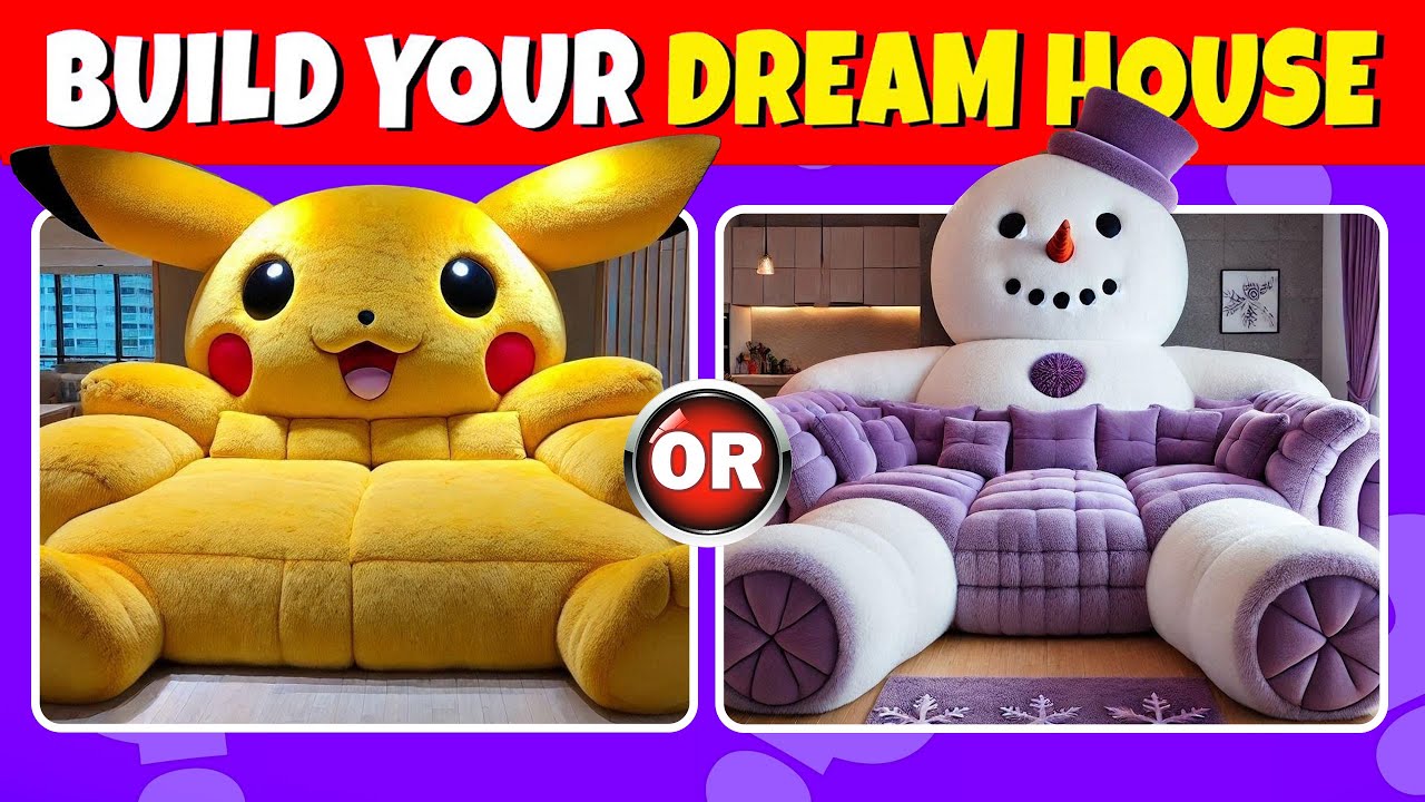 Would You Rather...? Build Your Dream House 🏠💞 | Luxury Edition | Quiz ...