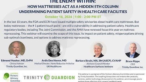 The Enemy Within: How Mattresses are a 5th Column Harming Patient Safety in Health Care Facilities