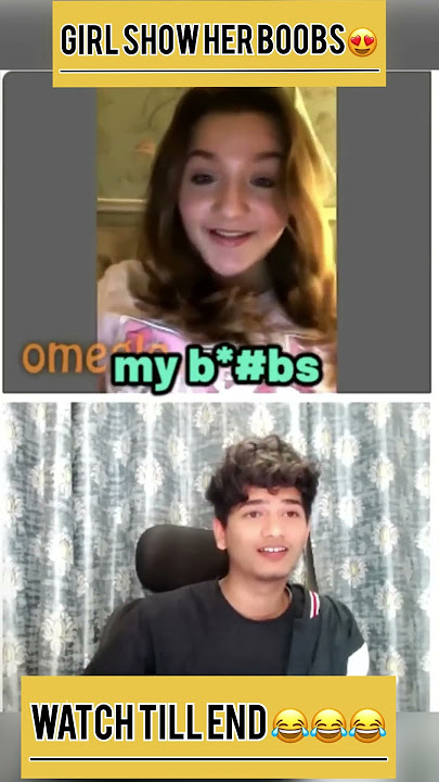 Omegle:- girl show her boobs 💗🥵😂😂#shorts #shortsvideo #shortsfeed #youtubeshorts#omegle