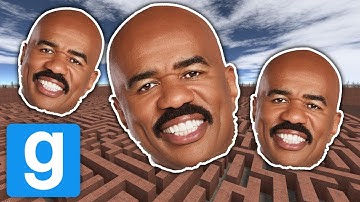 STEVE HARVEY IN A MAZE! (gmod nextbot)