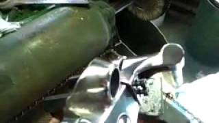 バフ掛け　zzr1100