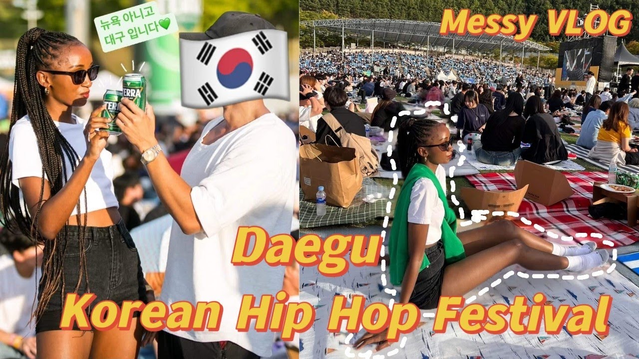 [LIVING  IN KOREA] DAEGU VLOG ▫ Korean HIP HOP Festival was...TRASH! ▫  Lunch with my Korean Mom ❤