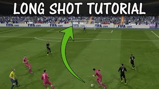 FIFA 15 LONGSHOT TUTORIAL / How to score goals from long distance / Shooting Tricks / FUT & H2H screenshot 5