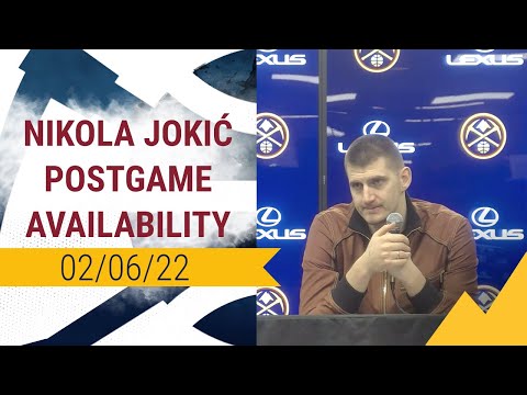 Nuggets Postgame Availability: Nikola Jokić