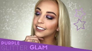 Purple Glitter Glam | Tutorial