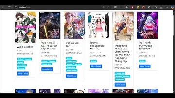 Bài 3: Route Link - React Truyện Tranh API