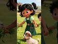 Baa Baa Goat Song | Happy Farm Adventure | #Shorts