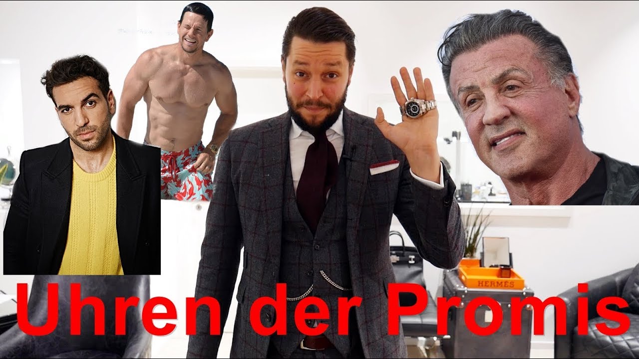 Die Uhren der Promis: Elyas M'Barek, Jerome Boateng, Mark Wahlberg, Sylvester Stallone | #56